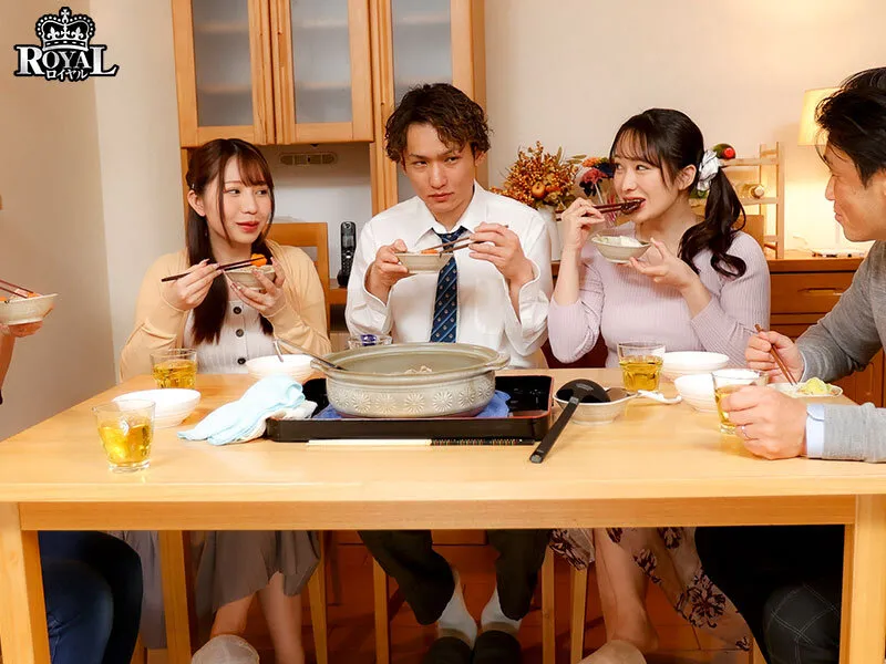 精子だけは譲れない。巨乳好きの弟が喜ぶ日替わり姉妹丼中出しSEX