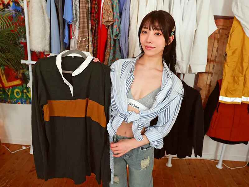 【VR】イ●スタの着替え動画で客を釣る美女店員の密着スポブラ接客にたまらず勃起チ○ポ見せたら向こうも発情こっそりフェラチオ試着室アヘ声押し殺しサイレント中出し 尾崎えりか