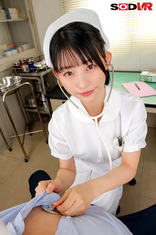 【VR】【8K】射精したい時に呼び出すと24時間どんな時でも ヌイてくれる痴女ナースがいる病院 宮島めい