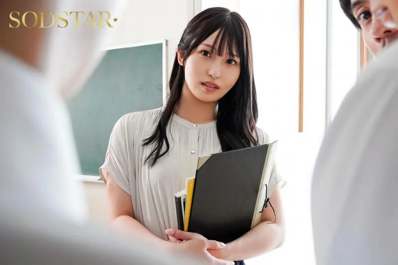 「ファーストキスさせてください」思春期の男子生徒の押しに負け校内で濃厚接吻セックスを繰り返す新任教員 新川空