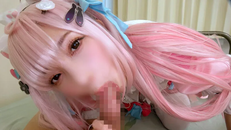 完全主観SEX ガチ天使ちびっこ美少女レイヤーが「全部教えてあげるね」 甘サド痴女責めボイスでキンタマ空っぽになるまで全自動中出しザーメン性接待