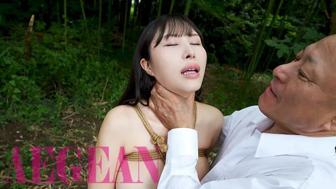 野外緊縛で開花した変態巨乳女 広瀬美結