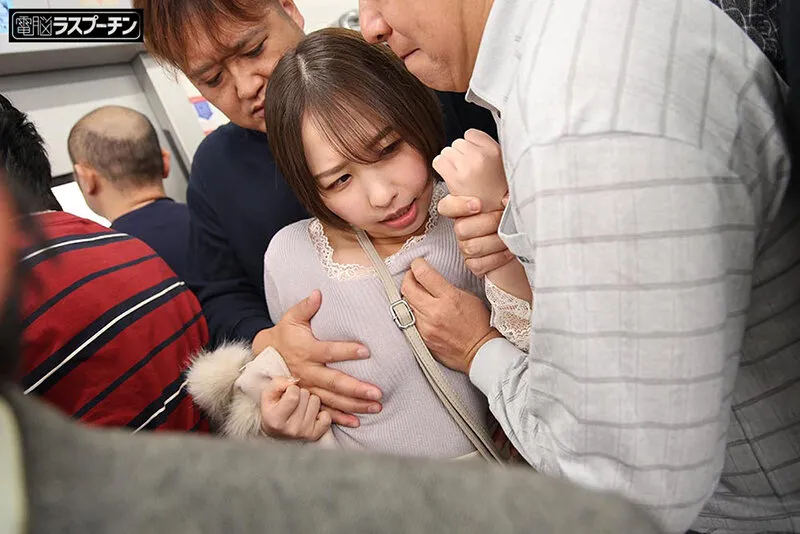満員電車で吊り革にぶら下げられ両乳首同時開発のすえ無念の発情してしまった巨乳美女5 宍戸里帆