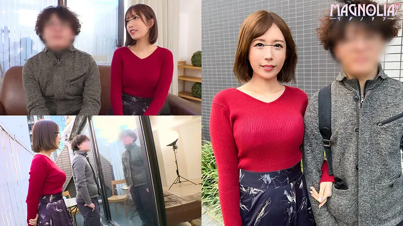 『清楚な人妻限定!マジックミラー越しに居る旦那の前でノーハンドコンドーム装着チャレンジ!』押しに弱い巨乳人妻!肉厚な尻に敏感マ●コ!旦那の視線を気にしながらも快感には抗えない!遂にはゴムを外して禁断の生ハメ不倫セックス!【街角素人モニタリング…彩奈リナ