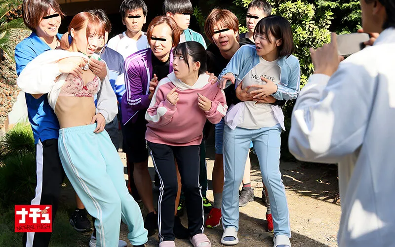 先輩にヤラれた（外出し）直後の…合宿ハイエナ集団追撃SEX 弱った所を狙う陰キャたちに囲まれ連続むしゃぶり中出しされた女子マネージャー
