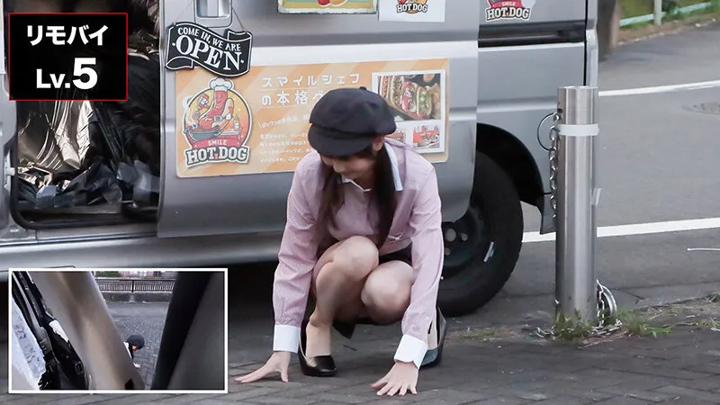 人気AV女優が挑戦！イカサレ屋台の中で潮吹きながらホットドッグ売ってください！小野坂ゆいか望月つぼみ