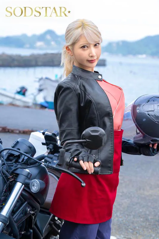 離婚したてのぼくが大型バイクにまたがるギャルライダーとツーリングで運命的に出会い 彼女が営む海沿いの民宿でたらふくご馳走になって一晩中なまハメしまくって12回射精した 夏目響