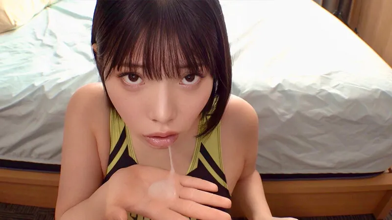 喉奥口内射精で懐柔して…爆乳デカ尻ハイレグ食い込みずぶ濡れまん●に屈服いいなり腰ガクピストン！！痙攣悶絶失神寸前！妊娠不可避最奥孕ませ生中出し！ 九井スナオ
