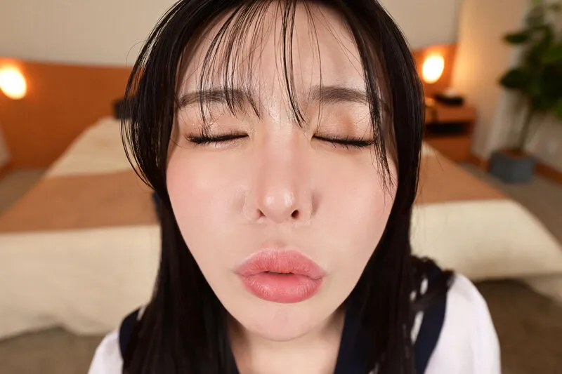 【VR】【8K】「先生大好き…◆」妻子ある僕は教え子の誘惑に我慢出来ず抱いてしまった…何度も舌を絡ませあった接吻不倫 黒島玲衣