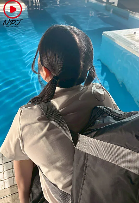 アオハル深夜のプールに忍び込みこっそりびしょ濡れイチャラブ絡みざかりなJ●SEX