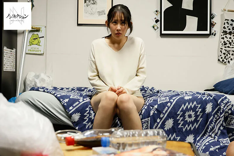 性欲が抑えられない爆乳家政婦に密着取材ドキュメント。お代はAV男優2名とのSEXでいいですか?