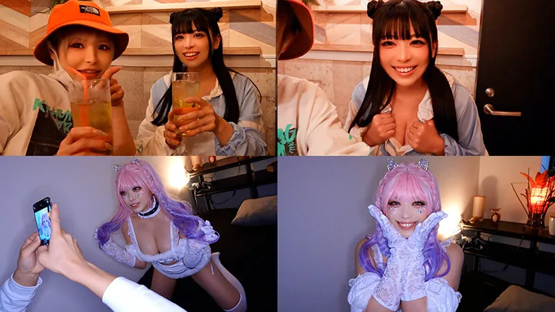 爆乳肉感レイヤーのオフパコ中出し撮影会に潜入!性欲剥き出しチ○ポ中毒
