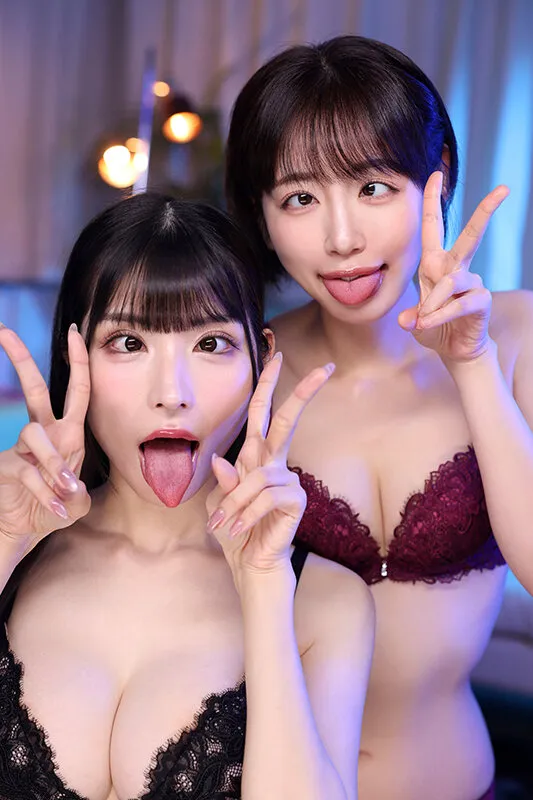 【VR】Wアヘ顔共演作品！アヘ顔感染パンデミック ～感染してしまった美人姉妹～ 胡桃さくら・美咲かんな