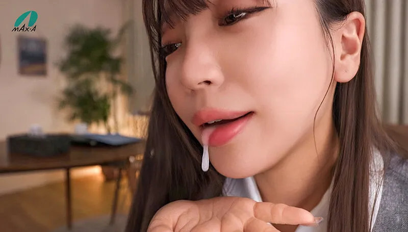 蒸れ蒸れパンティストッキングを履いた巨尻OLに興奮して連続射精 小那海あや