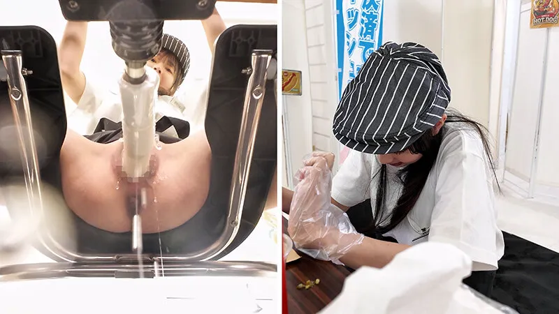 【配信限定】人気 AV 女優が挑戦!商業スペースでイカサレホットドッグ販売!小野坂ゆいか 望月つぼみ