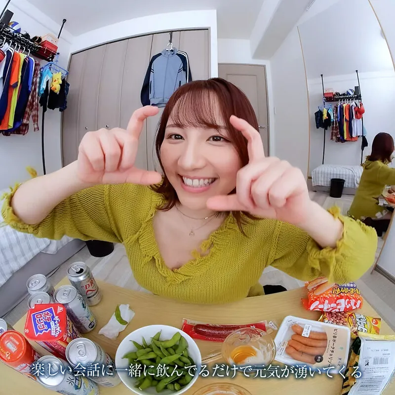 【VR】【8KVR】「女のことは女のからだで忘れたらいいと思うよ」彼女にフラれた日…ボクは酔うとキス魔になるバ先の先輩と一夜をともにした。天月あず