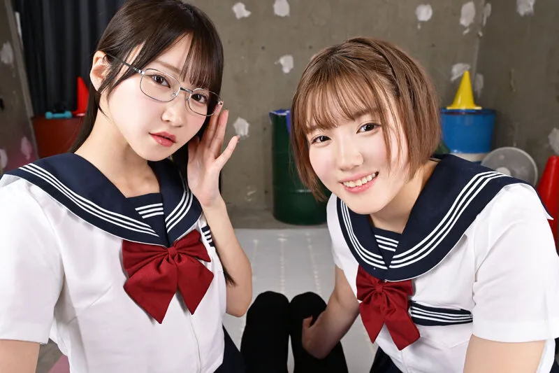 【VR】【8K】放課後は毎日、毎日…教え子の性欲オバケの生徒会長と副会長にチ〇ポを好き放題使われています。